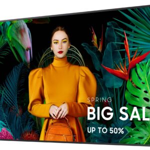 Display Samsung Profissional LFD 55" QMC Wi-Fi 500 cd/m² 4K 24/7