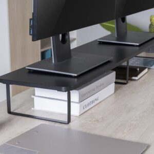 Base para 2 Monitores Gembird Rectangular