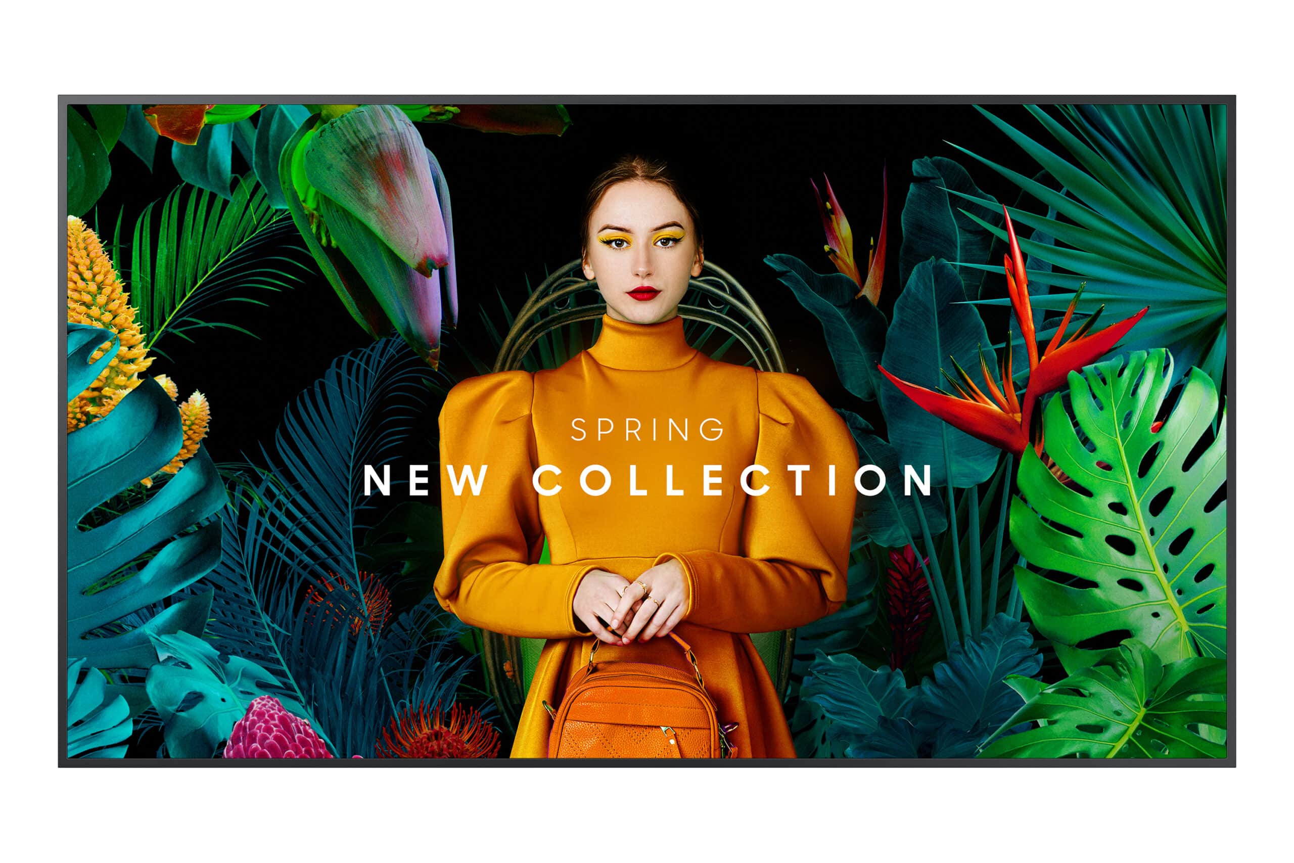 Display Samsung Profissional LFD 55" QMC Wi-Fi 500 cd/m² 4K 24/7