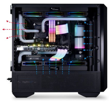 Caixa ATX Lian Li Lancool III RGB Preta Vidro Temperado