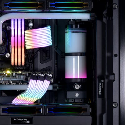 Caixa ATX Lian Li Lancool III RGB Preta Vidro Temperado