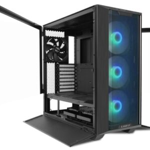 Caixa ATX Lian Li Lancool III RGB Preta Vidro Temperado