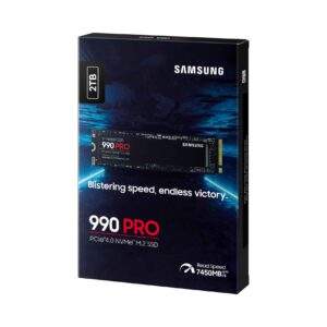 Disco SSD Samsung 990 Pro 2TB PCIe 4.0 NVMe M.2