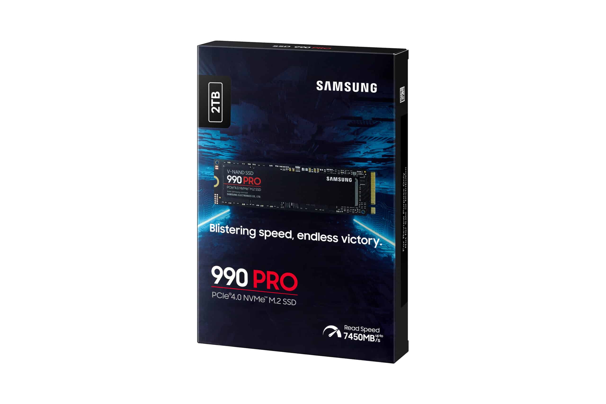 Disco SSD Samsung 990 Pro 2TB PCIe 4.0 NVMe M.2