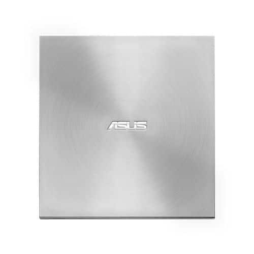 Dvdrw ASUS 8x Externo Slim Sliver USB SDRW-08U7M-U Cinza