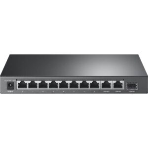 Switch TP-Link TL-SL1311P 8 Portas 10/100 PoE 2 Portas Gigabit 1 Porta SFP