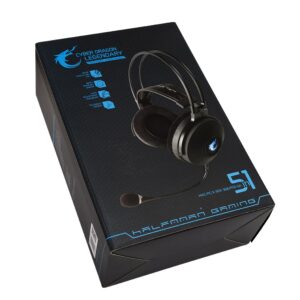 Auscultadores Gaming Halfmman Legendary 5 em 1 MAC/PC/PS3/XBOX/WII