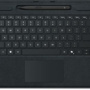 Teclado Microsoft Surface Pro 8/9/10/11 Teclado + Slim Pen 2 Preto