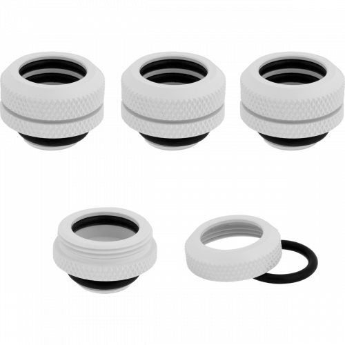 Hardline 14MM OD Fitting Four Pack Corsair Hydro X Series CX-9052013-WW Branco
