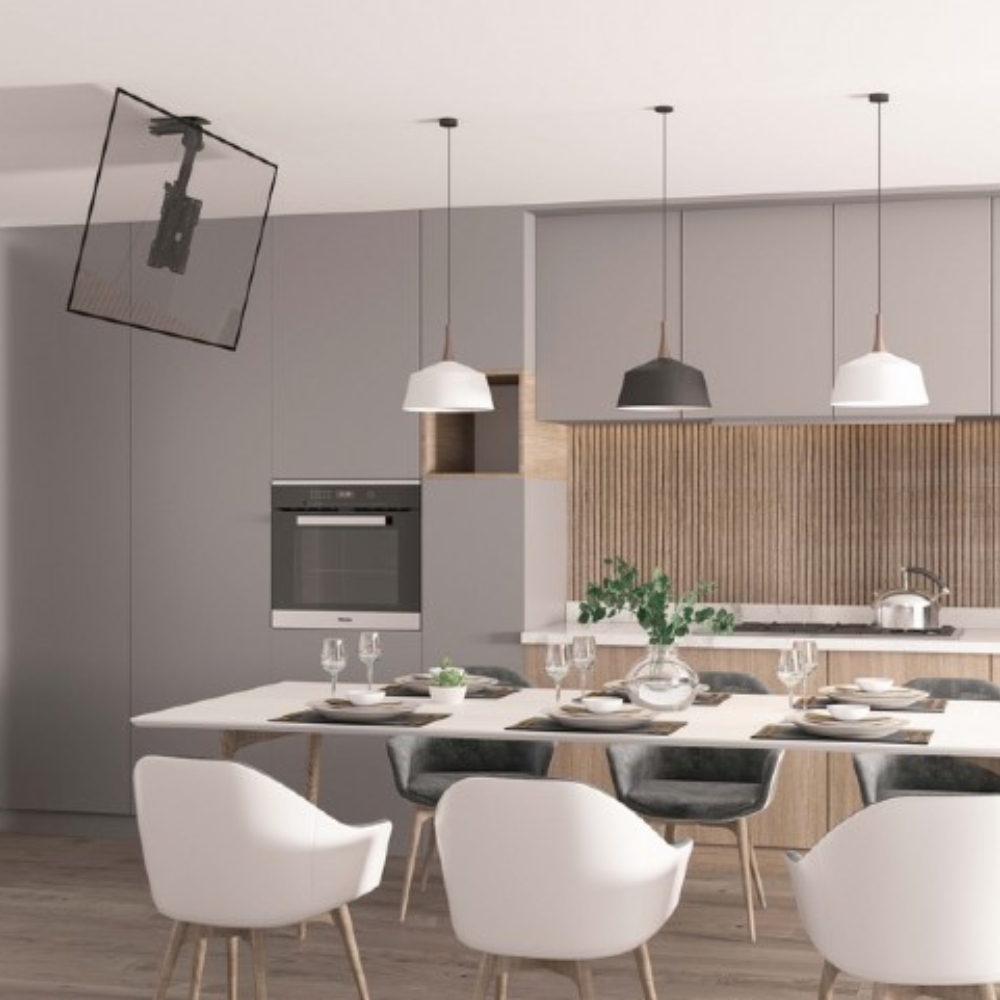 Suporte de Teto Gembird CM-43ST-01 Full Motion 19"a 43" max 20Kg