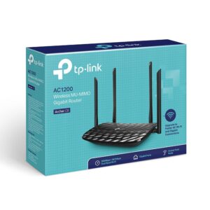 Router TP-Link AC1200 Dual-Band Wi-Fi 867Mbps 5 Gigabit 4 antenas