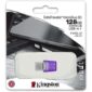 Pen Drive Kingston DataTraveler MicroDuo 3C 128GB USB 3.2 Dual-Type A e Type C