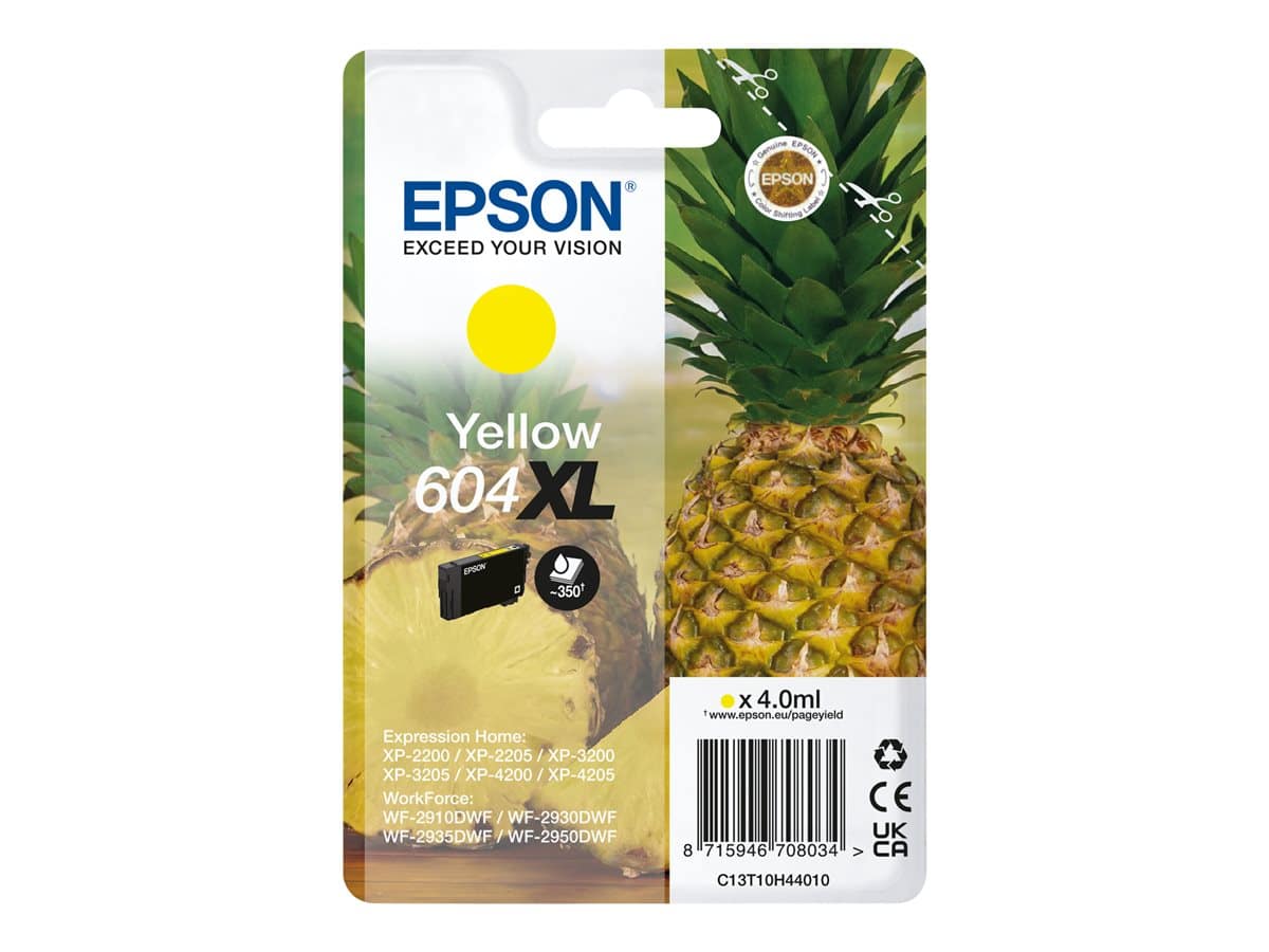 Tinteiro Original Epson 604XL Alta Capacidade Amarelo