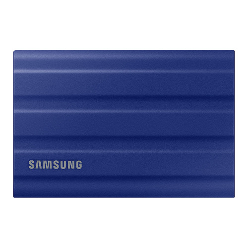 Disco SSD Externo Samsung T7 Shield 2TB NVMe USB3.2 Azul