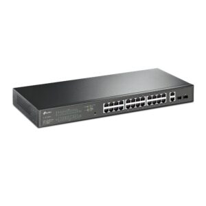 Switch TP-Link 28 Portas Gigabit 24 Portas PoE+ Easy Smart Switch - TL-SG1428PE