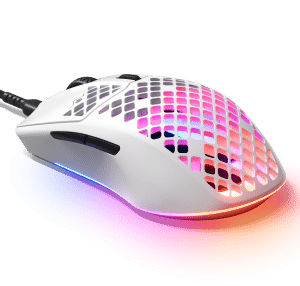 Rato Gaming Steelseries Aerox 3 RGB 8500 DPI Branco