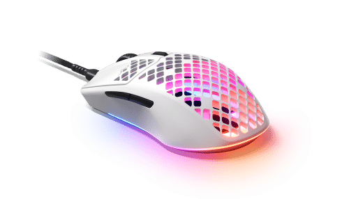 Rato Gaming Steelseries Aerox 3 RGB 8500 DPI Branco