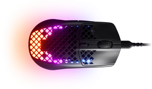 Rato Gaming Steelseries Aerox 3 RGB 8500 DPI Preto