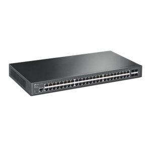 Switch TP-Link JetStream 48 Portas Gigabit L2 com 4 slots SFP