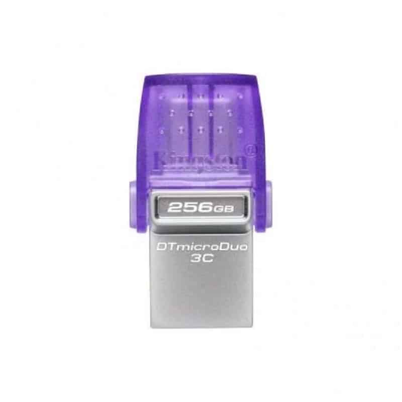 Pen Drive Kingston DataTraveler MicroDuo 3C 256Gb USB 3.2 Dual-Type A e Type C