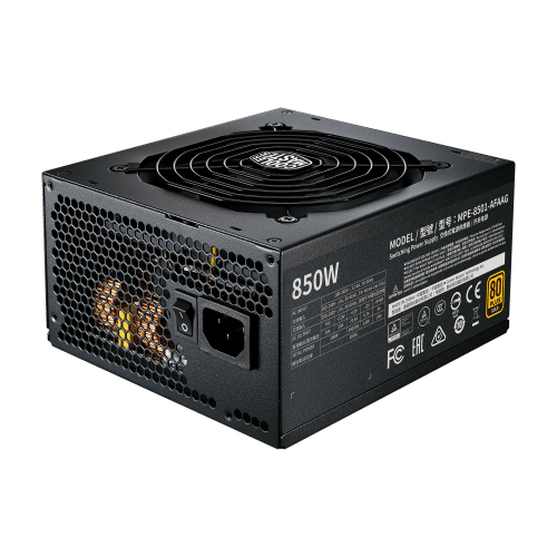 Fonte de Alimentação Cooler Master Mwe 850W 80 Plus Gold Full Modular Bulk