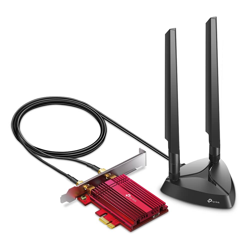 Adaptador TP-Link PCIe AXE5400 Wi-Fi 6E & Bluetooth 5.2