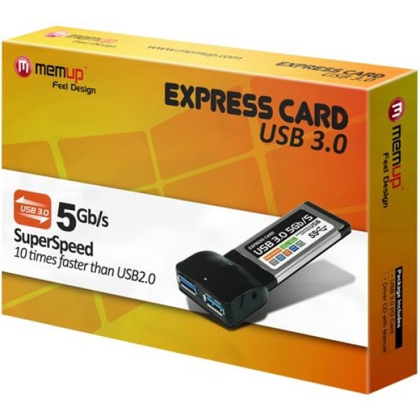 EXPRESS CARD USB 3.0 MEMUP