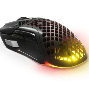 Rato Gaming Steelseries Aerox 5 RF Wireless/Bluetooth/USB Type-A 18000DPI Preto