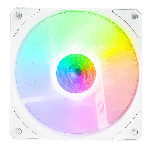 Ventilador Cooler Master SickleFlow 120 ARGB White Edition 12cm Branco (Pack 3)
