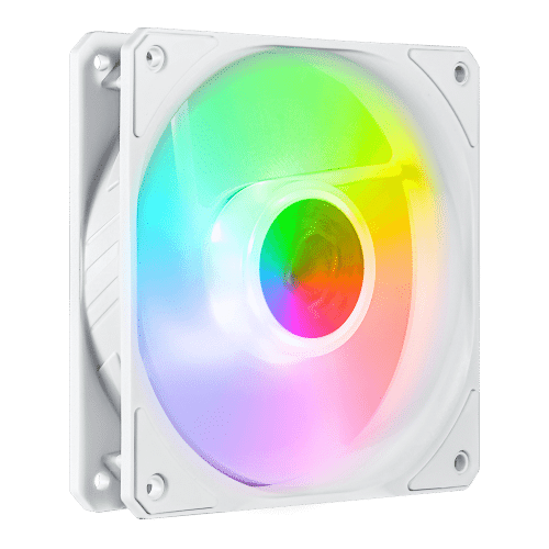 Ventilador Cooler Master SickleFlow 120 ARGB White Edition 12cm Branco (Pack 3)