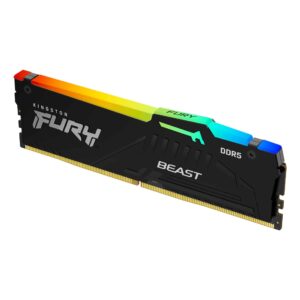 Memoria Dimm Kingston FURY Beast Black RGB 16Gb Ddr5 5600Mhz CL36