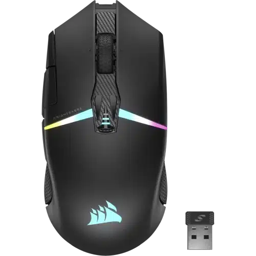 Rato Corsair Nightsabre Gaming RGB Wireless/Bluetooth 26000 Dpi Preto