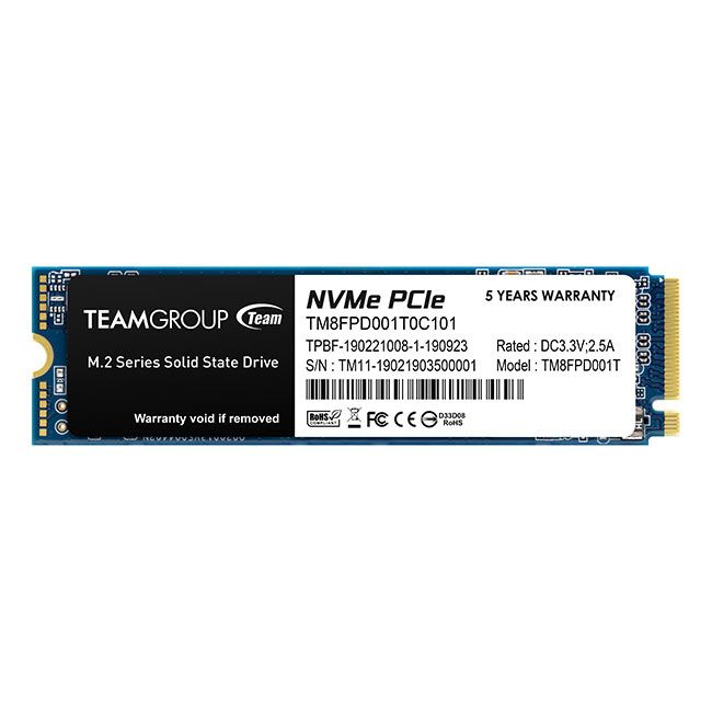Disco SSD Team Group 1Tb M.2 PCIe NVMe MP33 Pro