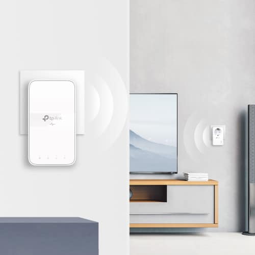 Adaptador Powerline TP-Link TL-WPA7617 1200 Mbit/s Ethernet Wifi Branco