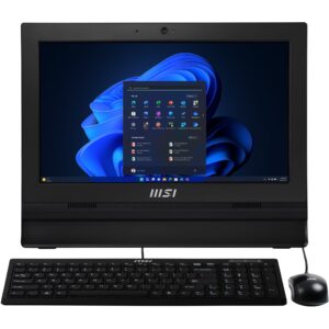 Computador All In One MSI AIO PRO AP162T ADL-006XPT 15.6" Touch Celeron N100 4Gb 256Gb WiFi Bluethooth com Camara Sem SO