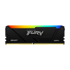 Memória Ram Kingston Fury Beast RGB 16GB 1x16 GB DDR4 3200MHz