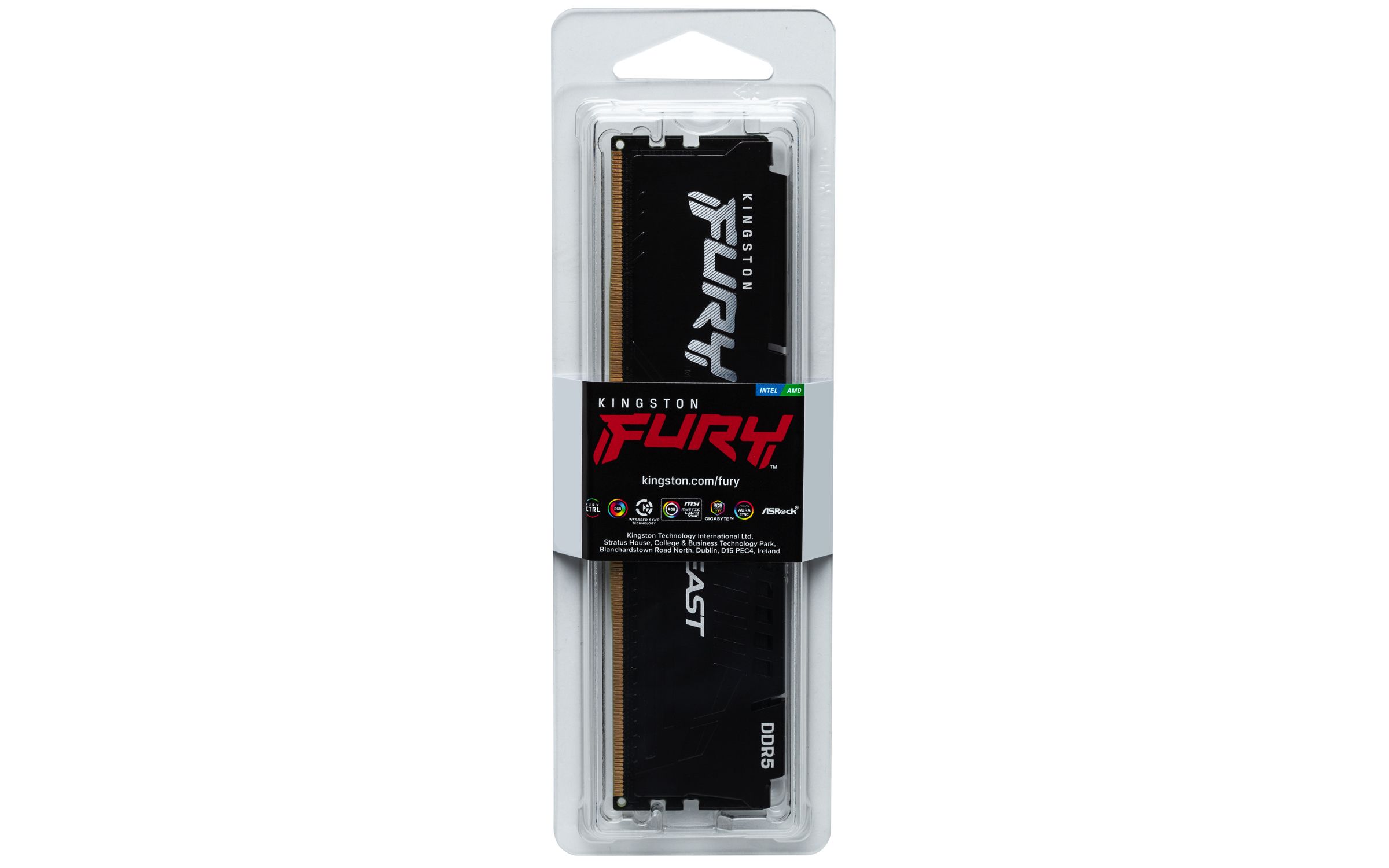 Memória Dimm Kingston Fury Beast Black EXPO 32GB Ddr5 6000Mhz CL36