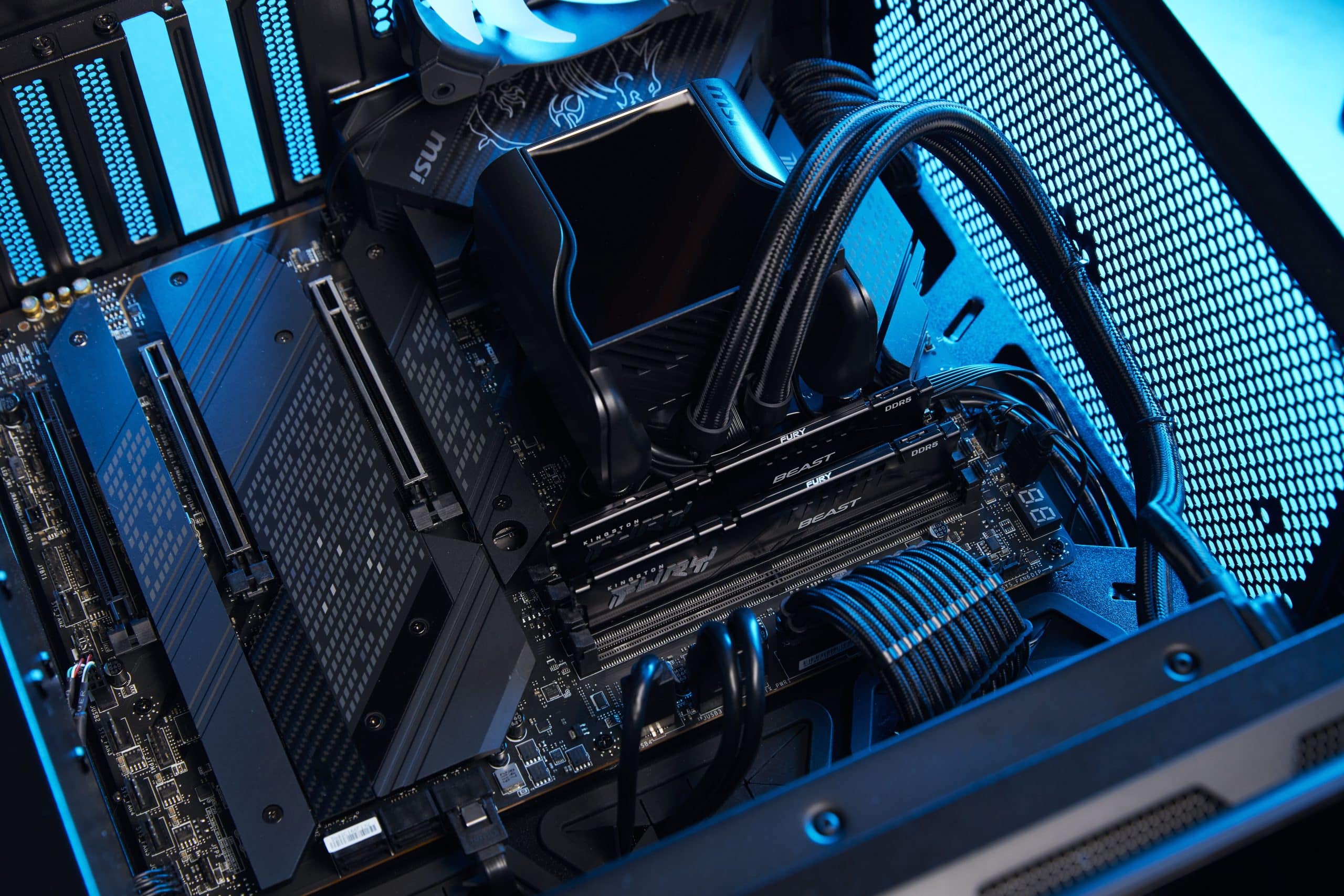 Memória Dimm Kingston Fury Beast Black EXPO 32GB Ddr5 6000Mhz CL36