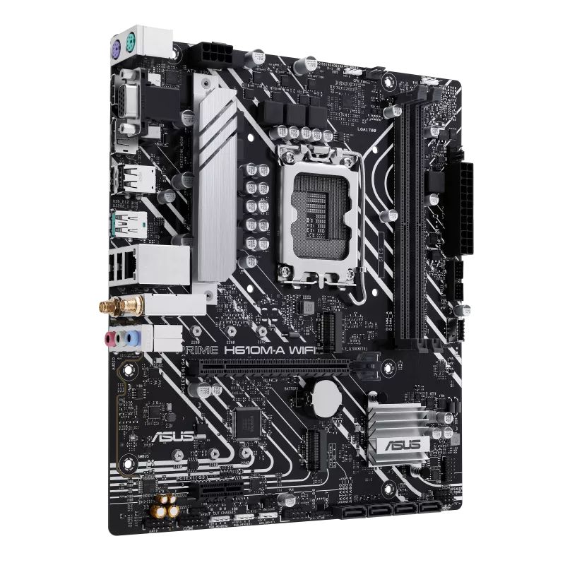 Asus Prime H610M-A WiFi Intel H610 LGA 1700 micro ATX