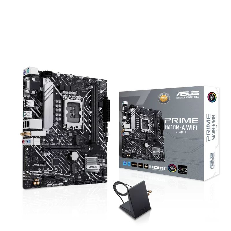 Asus Prime H610M-A WiFi Intel H610 LGA 1700 micro ATX