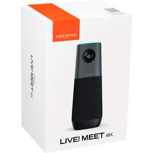 Creative Live! Meet 4K WebCam para Videoconferências UltraHD 4K