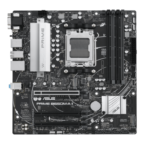 MotherBoard Asus Prime B650M-A II-CSM AMD5 4x DDR5 - HDMI M.2 4x Sata III USB 2.0 e 3.2 RJ-45 DispalyPort MicroATX