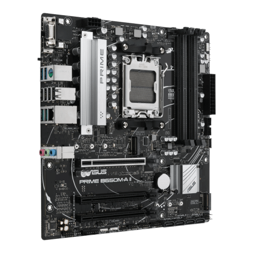 MotherBoard Asus Prime B650M-A II-CSM AMD5 4x DDR5 - HDMI M.2 4x Sata III USB 2.0 e 3.2 RJ-45 DispalyPort MicroATX