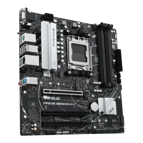 MotherBoard Asus Prime B650M-A II-CSM AMD5 4x DDR5 - HDMI M.2 4x Sata III USB 2.0 e 3.2 RJ-45 DispalyPort MicroATX