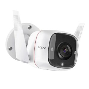 Câmara de Videovigilância TP-Link Tapo TC65 Visão Noturna Controle desde APP Outdoor IP66 Full HD Wi-Fi