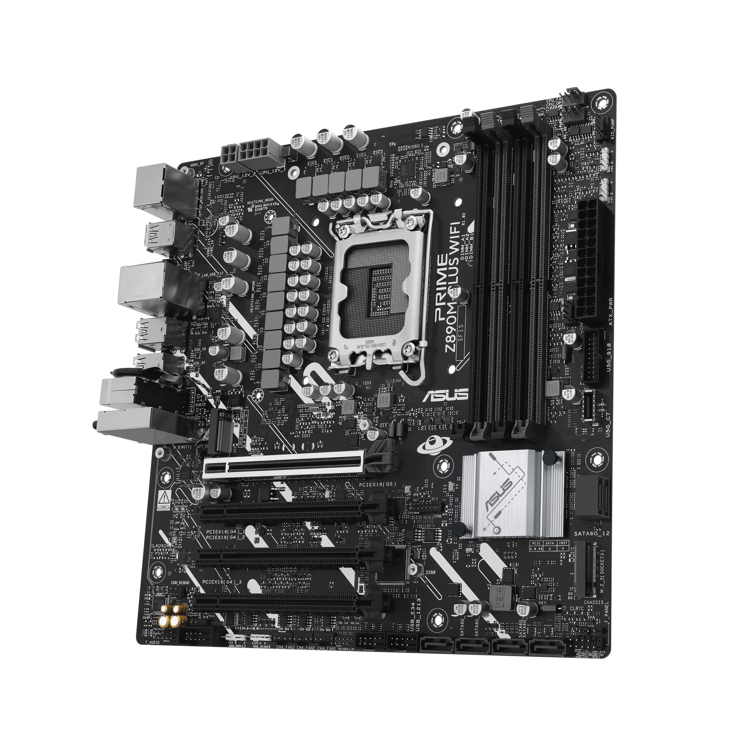 MotherBoard Asus Prime Z890M-PLUS WIFI Socket LGA1851 4xDDR5 Hdmi DP mATX