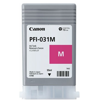 Cartucho de Tinta Original Canon PFI031 Magenta - 6265C001