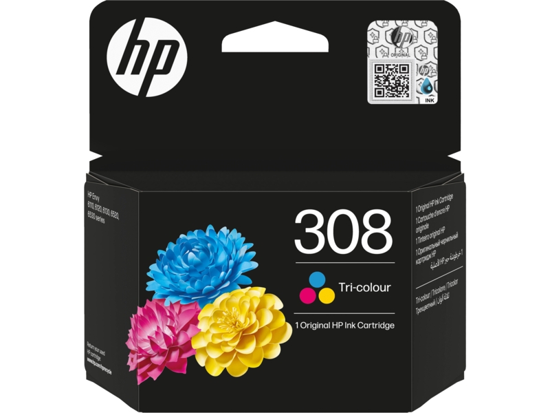 Tinteiro Original HP 308 Cor 7FP2UE
