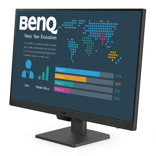 Monitor BenQ BL2790 27" FullHd 1920 x 1080 100 Hz - IPS - 250 cd/m² - 1300:1 - 5 ms - 2xHDMI DisplayPort - Multimedia Preto