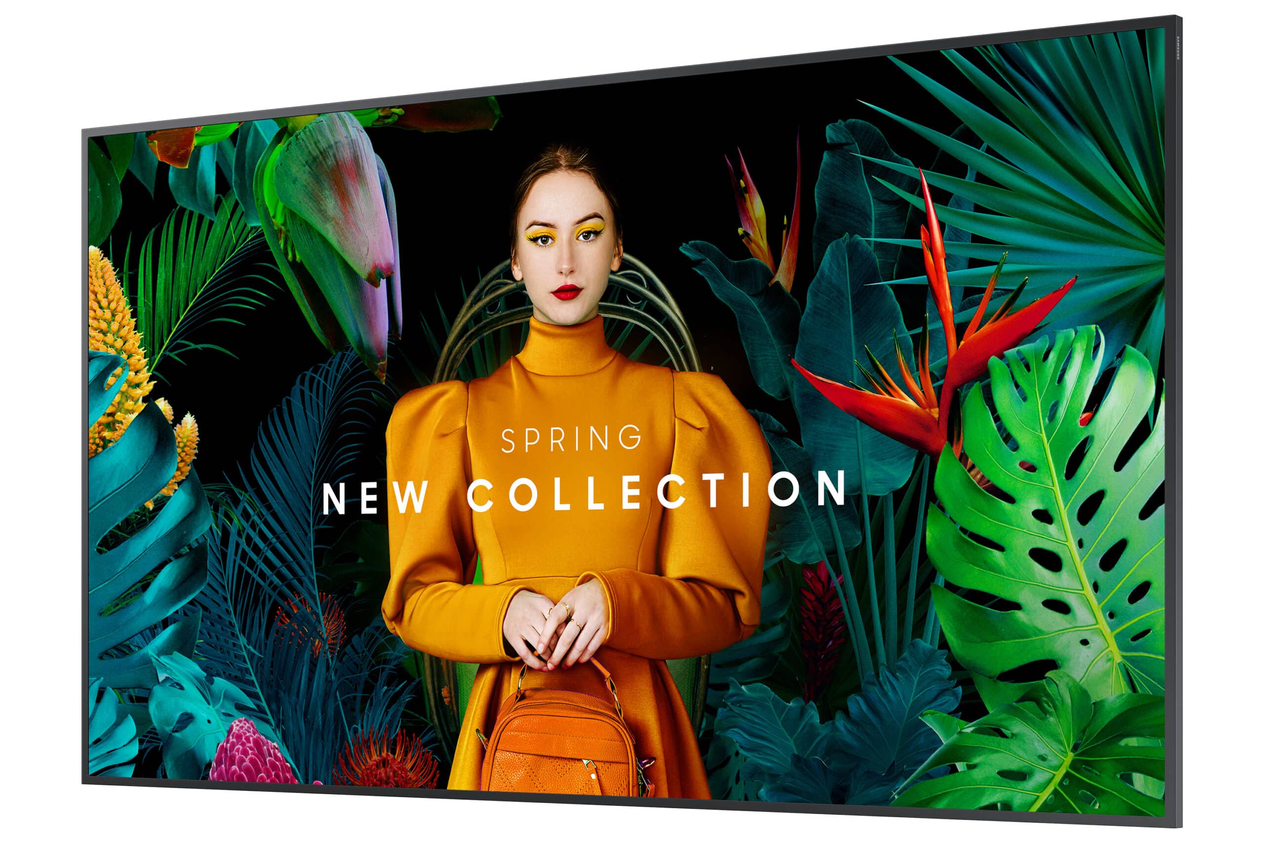 Display Samsung Profissional LFD 55" QMC Wi-Fi 500 cd/m² 4K 24/7